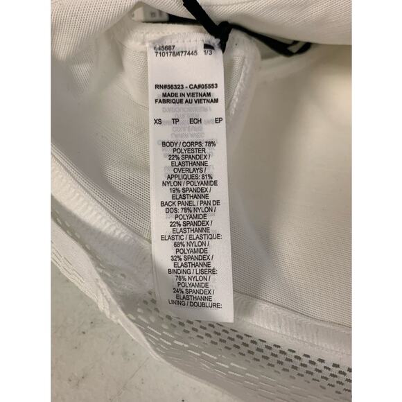 Nike Women’s XS Swoosh Ultrabreathe Sports Bra, White - Picture 4 of 6